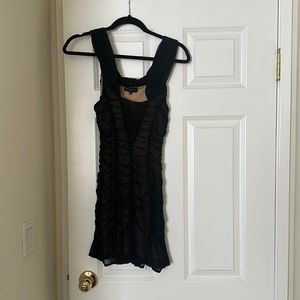 Majorelle mini ruched dress